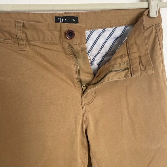 Tex Cotton Stretch Pants (Men’s Eur 40 / IT 46, Brown/Light Caramel)- 32w - Picture 3 of 7